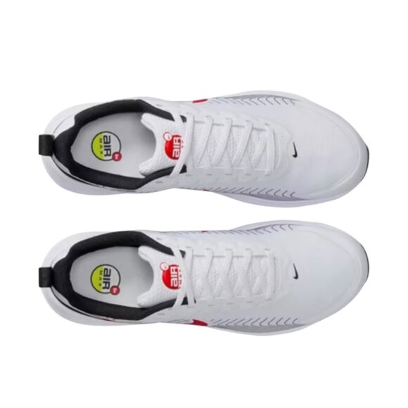 Nike Air Max Nuaxis White Red Black Mens Running Shoes FD4329 104 NEW - Picture 7 of 7